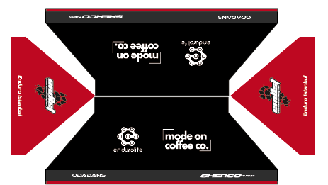Enduro İstanbul polo forma ön görünüm